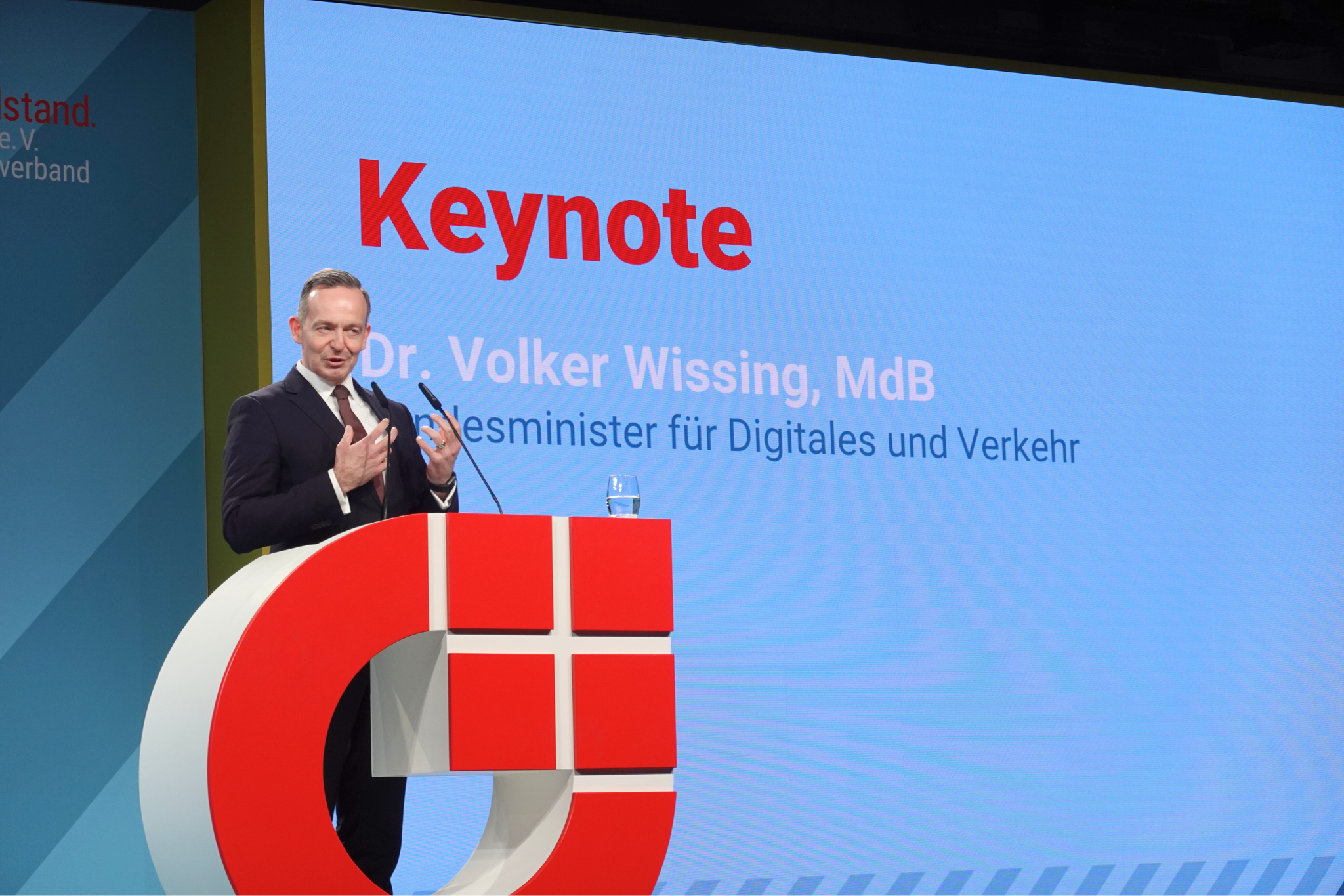 Dr. Volker Wissing, Bundesminister für Digitales und Verkehr